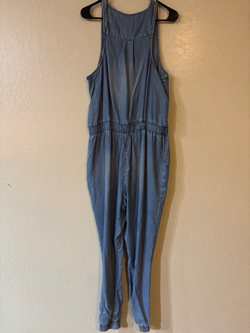 Juicy Couture Light Blue Denim-Style Tank Jumpsuit - Picture 7 of 9